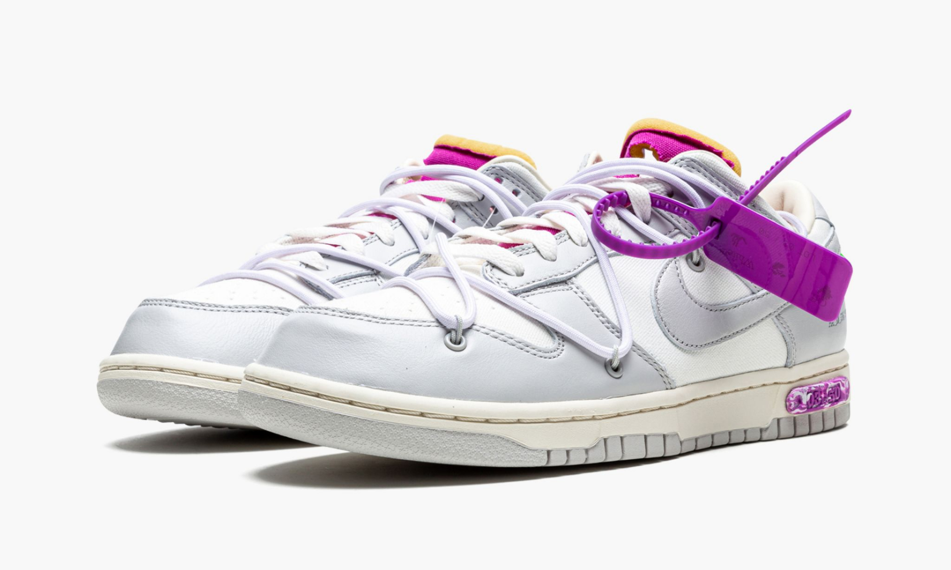 Best Replica Off-White x Dunk Low  Lot 03 of 50  DM1602-118 - Colareps