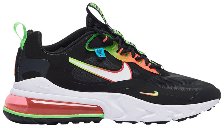 Best Replica Air Max 270 React  Worldwide Pack-Black  CK6457-001 - Colareps