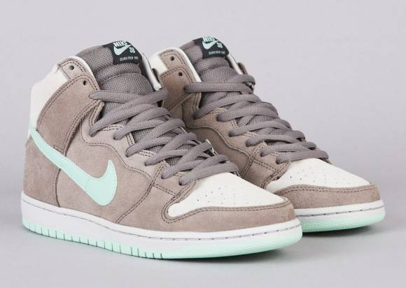 Best Replica Dunk High Pro SB  Soft Grey  305050-030 - Colareps