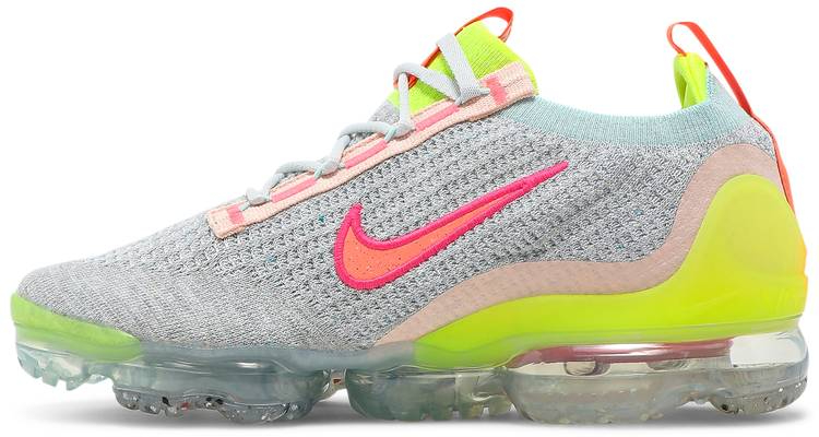 Best Replica Wmns Air VaporMax 2021 Flyknit  Neon  DH4088-002 - Colareps