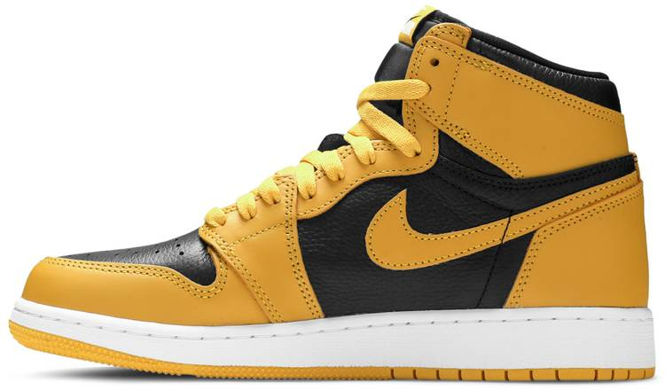 Best Replica Air Jordan 1 Retro High OG GS  Pollen  575441-701 - Colareps