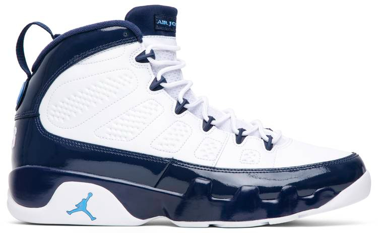 Best Replica Air Jordan 9 Retro  UNC  302370-145 - Colareps