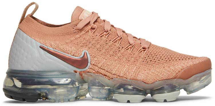 Best Replica Air VaporMax Flyknit 2  Rose Gold  942843-602 - Colareps