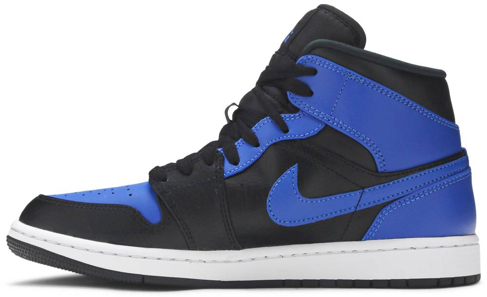 Best Replica Air Jordan 1 Mid  Hyper Royal  554724-077 - Colareps