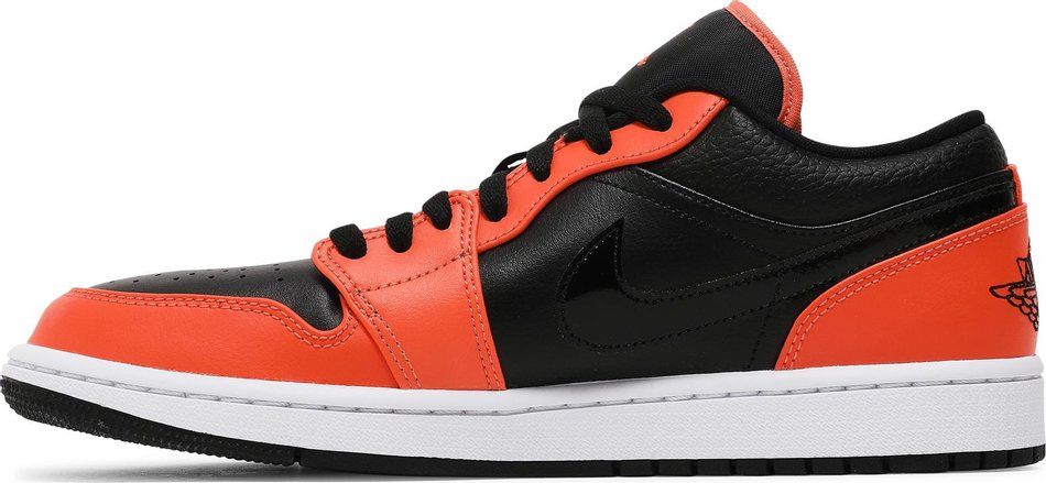 Best Replica Air Jordan 1 Low SE  Black Turf Orange  CK3022-008 - Colareps