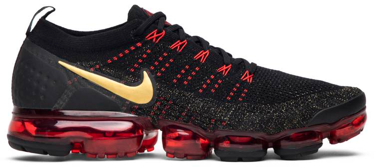 Best Replica Air VaporMax 2 Flyknit  Chinese New Year  BQ7036-001 - Colareps