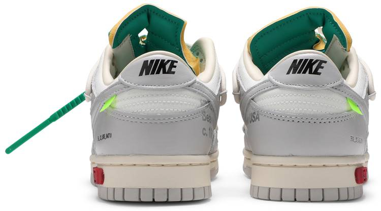 Best Replica Off-White x Dunk Low  Lot 25 of 50  DM1602-121 - Colareps