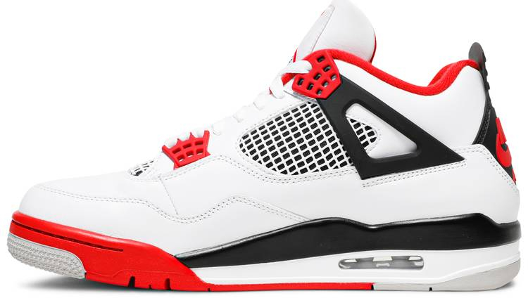 Best Replica Air Jordan 4 Retro OG  Fire Red  2020 DC7770-160 Reps - Colareps