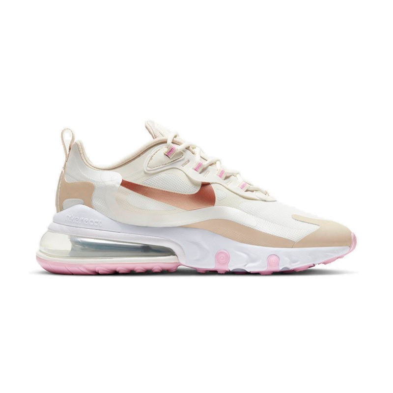 Best Replica Wmns Air Max 270 React  Metallic Red Bronze  CU9333-100 - Colareps