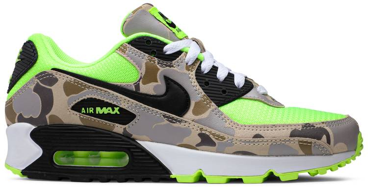 Best Replica Air Max 90  Green Camo  CW4039-300 - Colareps