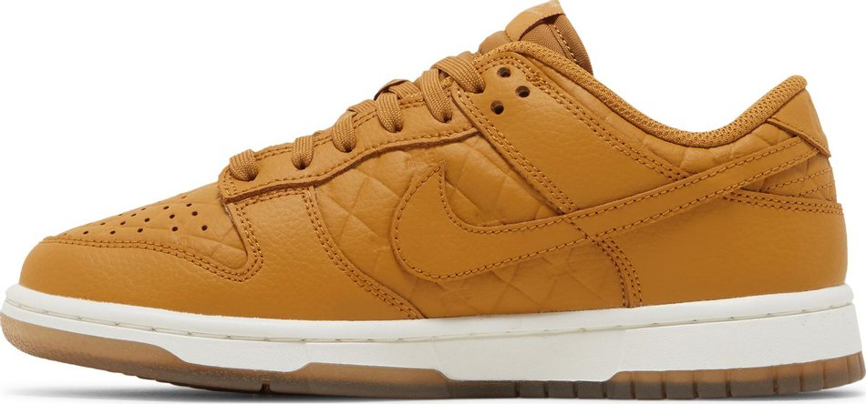 Best Replica Wmns Dunk Low  Quilted Wheat  DX3374-700 - Colareps