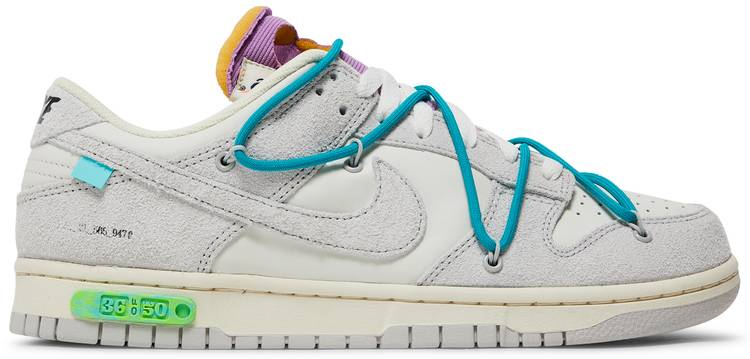Best Replica Off-White x Dunk Low  Lot 36 of 50  DJ0950-107 - Colareps