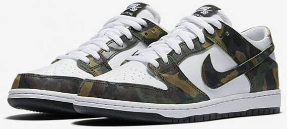 Best Replica Zoom Dunk Low Pro SB  Camo  854866-331 - Colareps