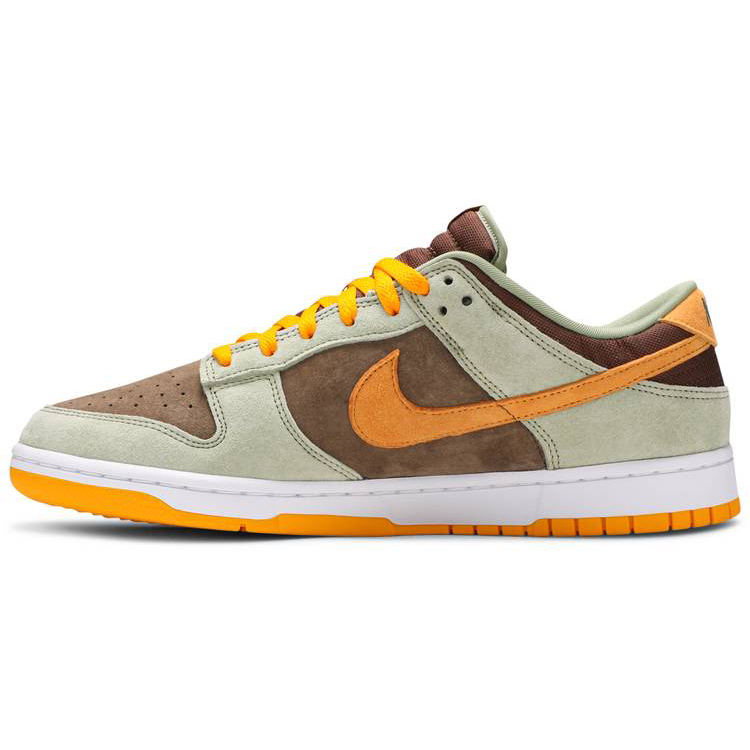 Best Replica Nike Dunk Low Olive Brown Orange DH5360-300 - Colareps