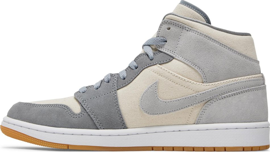 Best Replica Air Jordan 1 Mid SE  Coconut Milk Particle Grey  DN4281-100 - Colareps