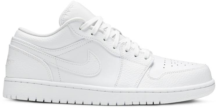Best Replica Air Jordan 1 Low  Triple White  553558-130 - Colareps