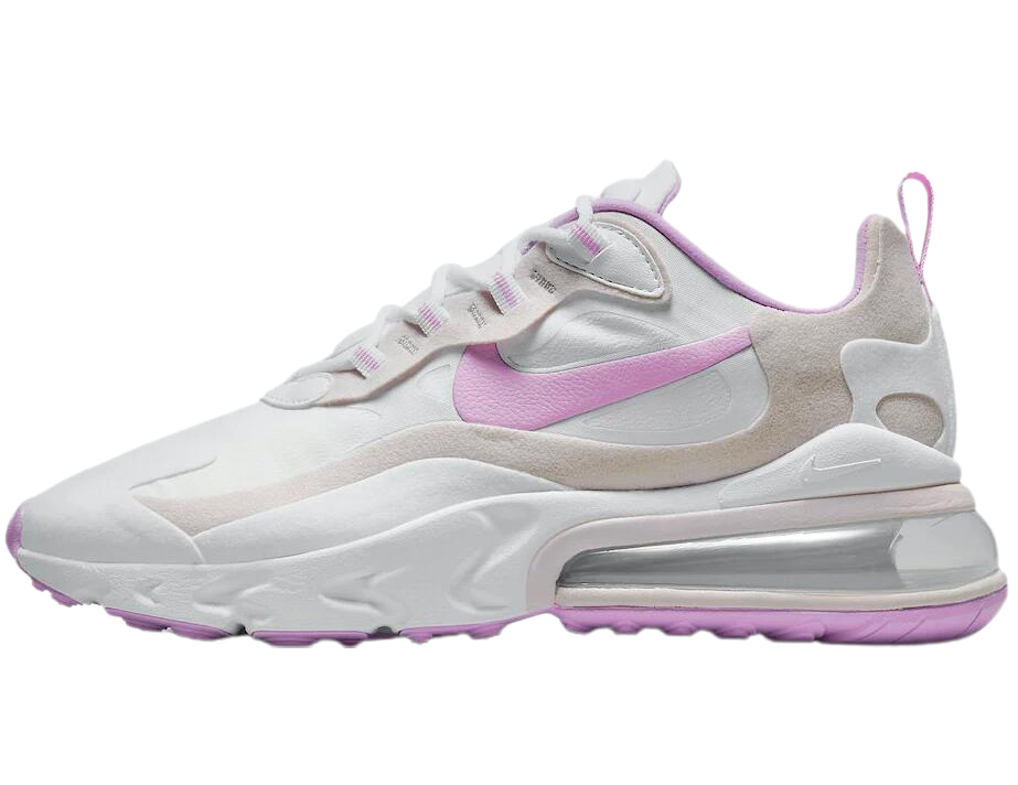 Best Replica Air Max 270 React in White and Light Violet CZ1609-100 - Colareps