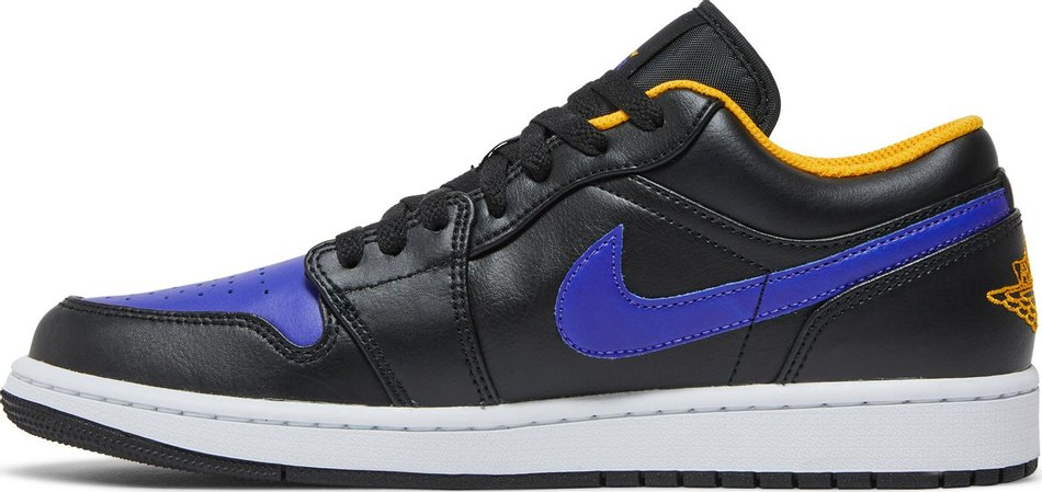 Best Replica Air Jordan 1 Low  Dark Concord  553558-075 - Colareps