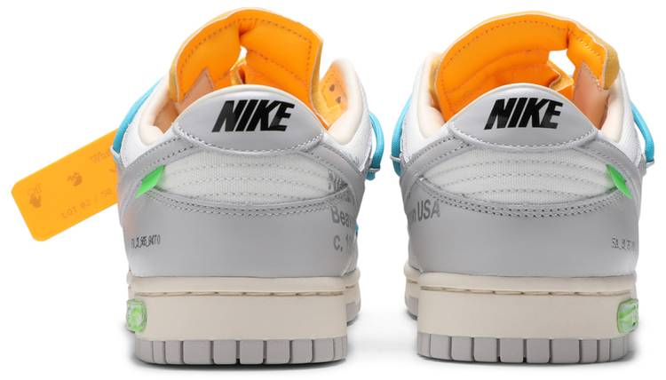 Best Replica Off-White x Dunk Low  Lot 02 of 50  DM1602-115 - Colareps