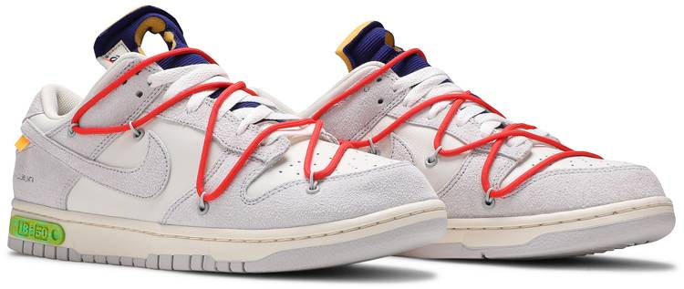 Best Replica Off-White x Dunk Low  Lot 13 of 50  DJ0950-110 - Colareps