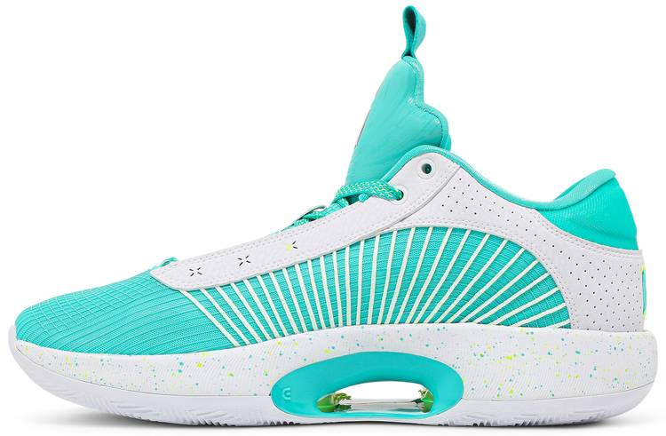 Best Replica Guo Ailun x Air Jordan 35 Low PF  Jade  DJ2994-100 - Colareps