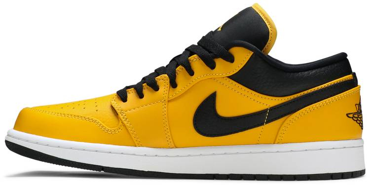 Best Replica Air Jordan 1 Low  University Gold Black  553558-700 - Colareps