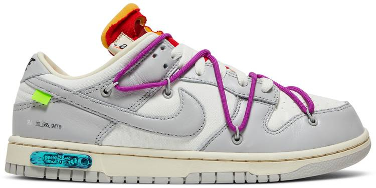 Best Replica Off-White x Dunk Low  Lot 45 of 50  DM1602-101 - Colareps