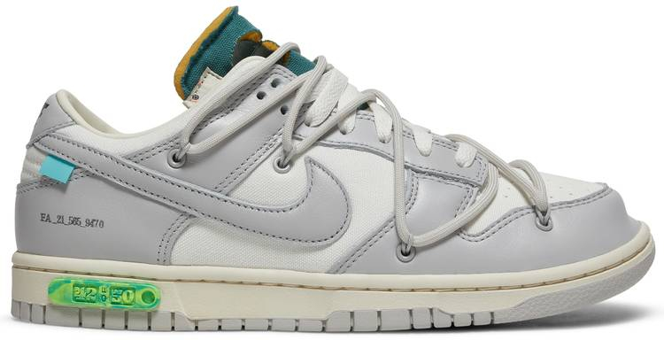 Best Replica Off-White x Dunk Low  Lot 42 of 50  DM1602-117 - Colareps