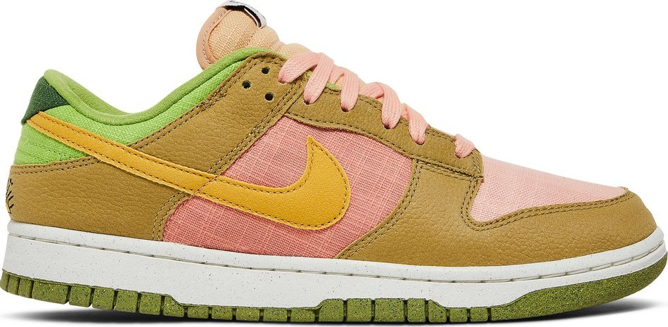 Best Replica Dunk Low  Sun Club   Arctic Orange Sanded Gold  DM0583-800 - Colareps
