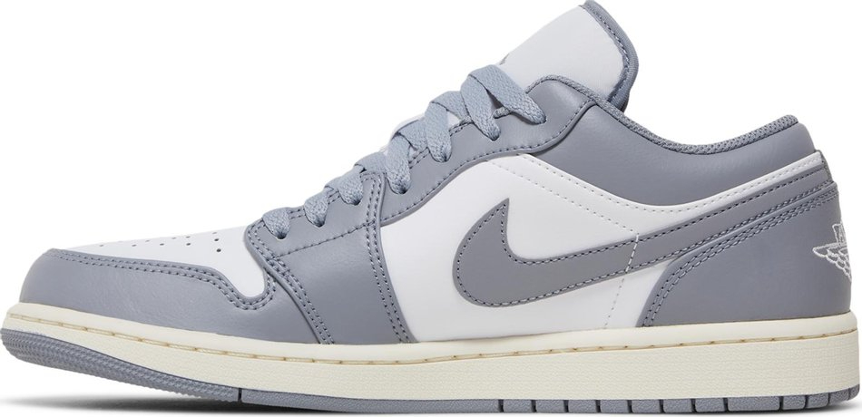 Best Replica Air Jordan 1 Low Vintage Grey 553558-053 - Colareps