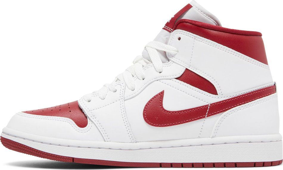 Best Replica Wmns Air Jordan 1 Mid  Reverse Chicago  BQ6472-161 - Colareps