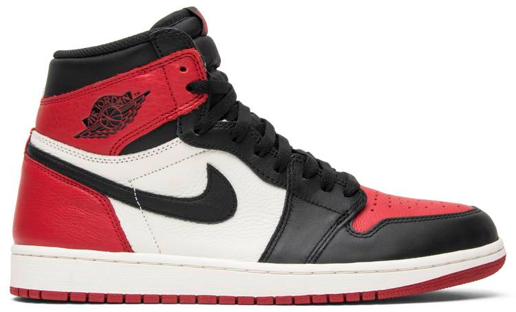 Best Replica Air Jordan 1 Retro High OG  Bred Toe  555088-610 - Colareps
