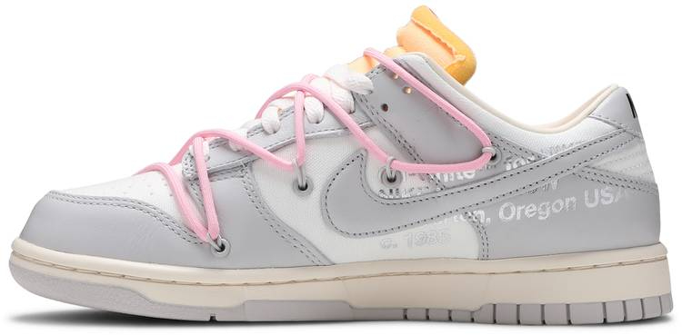 Best Replica Off-White x Dunk Low  Lot 09 of 50  DM1602-109 - Colareps