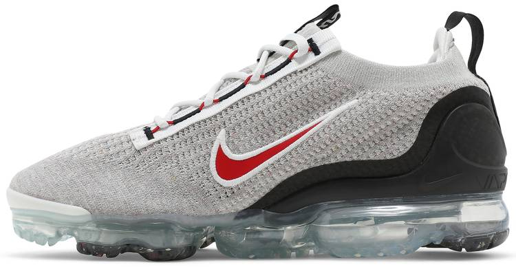 Best Replica Air Vapormax 2021 Flyknit  Light Bone University Red  DH4085-003 - Colareps