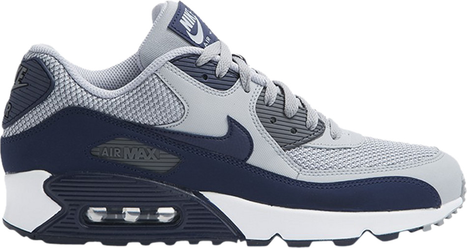 Best Replica Air Max 90 Essential  Grey Binary Blue  537384-064 - Colareps