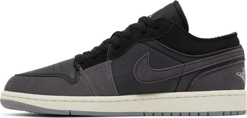 Best Replica Air Jordan 1 Low SE Craft  Inside Out   Black  DN1635-001 - Colareps