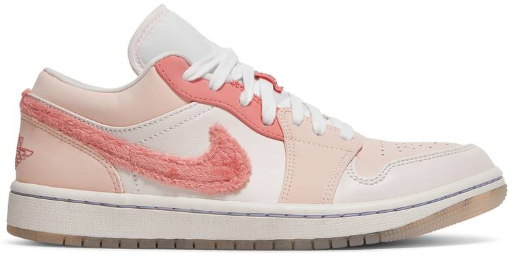Best Replica Air Jordan 1 Low White Pink Grey Shoes DM5443-666 - Colareps