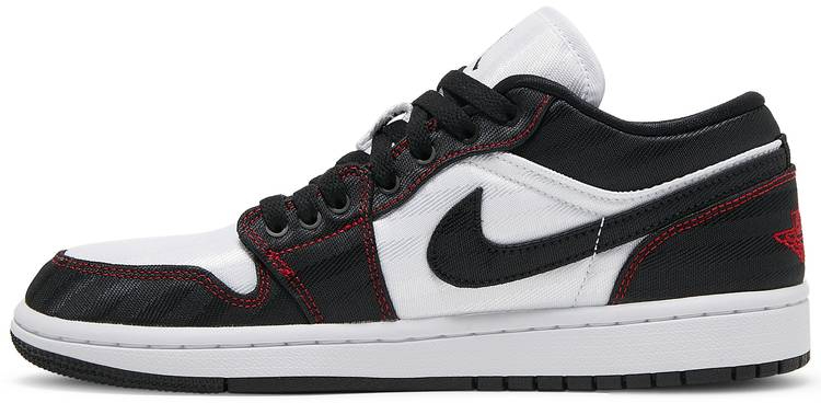 Best Replica Wmns Air Jordan 1 Low SE Utility  White Black Red  DD9337-106 - Colareps