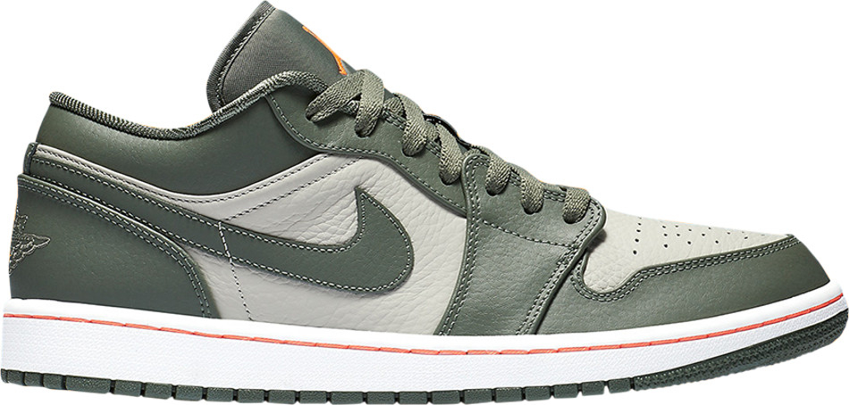 Best Replica Air Jordan 1 Low  Military Green  553558-121 - Colareps