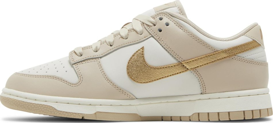 Best Replica Wmns Dunk Low  Gold Swoosh  DX5930-001 - Colareps