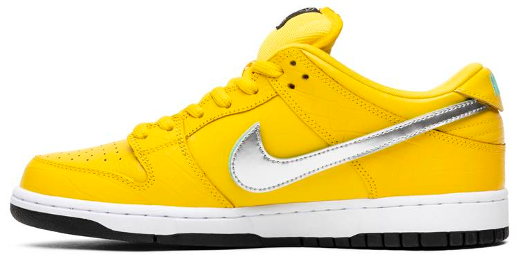 Best Replica Diamond Supply Co. x Dunk Low Pro SB  Canary Diamond  BV1310-700 - Colareps