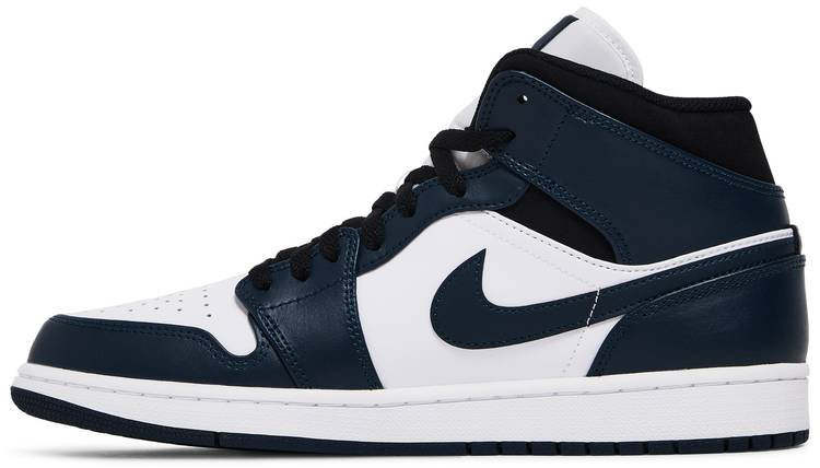 Best Replica Air Jordan 1 Mid  Armory Navy  554724-411 - Colareps