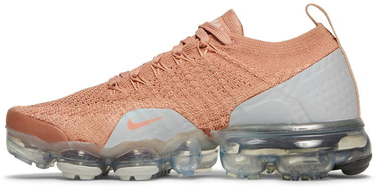 Best Replica Air VaporMax Flyknit 2  Rose Gold  942843-602 - Colareps