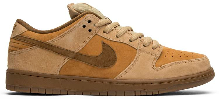 Best Replica SB Dunk Low  Reverse Reese Forbes Wheat  883232-700 - Colareps