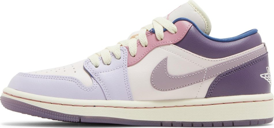 Best Replica Wmns Air Jordan 1 Low  Pastel Plum  DZ2768-651 - Colareps