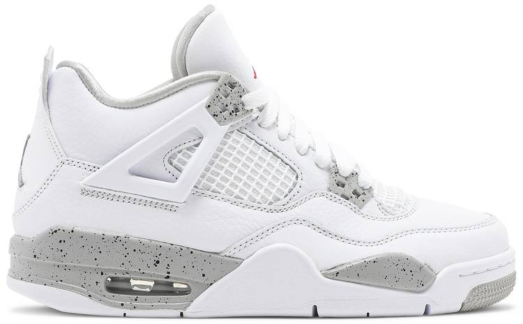 Best Replica Air Jordan 4 Retro GS  White Oreo  DJ4699-100 Replicas - Colareps