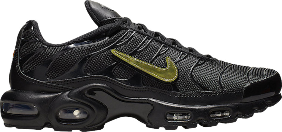 Best Replica Air Max Plus  Removable Swoosh-Black Gold  CJ9696-001 - Colareps