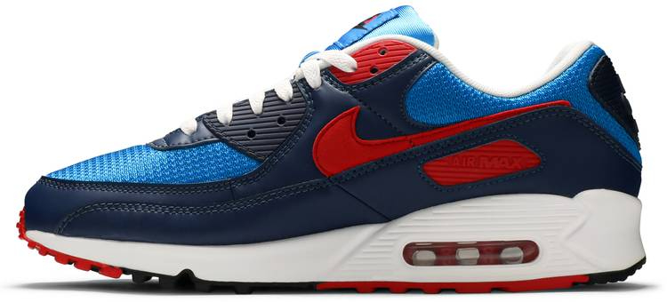 Best Replica Air Max 90  Photo Blue University Red  CT1687-400 - Colareps