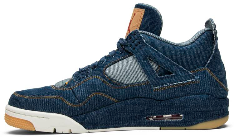 Best Replica Levi s x Air Jordan 4 Retro  Denim  AO2571-401 Replicas - Colareps