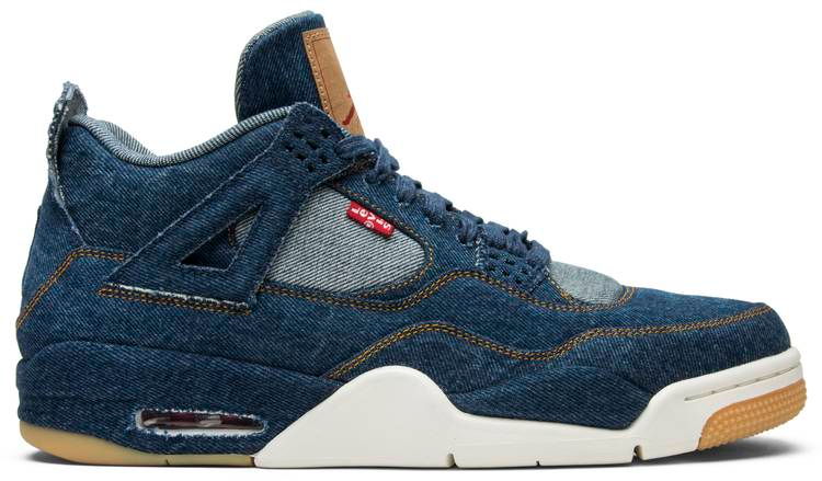 Best Replica Levi s x Air Jordan 4 Retro  Denim  AO2571-401 Replicas - Colareps